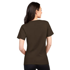Cleveland Browns G-III 4Her by Carl Banks Women's Super-Slim Lightweight Winning Crew T-Shirt - Brown on sale