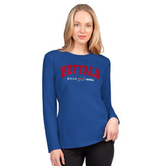 Buffalo Bills G-III 4Her by Carl Banks Women's Best Play Long Sleeve T-Shirt - Royal cheap
