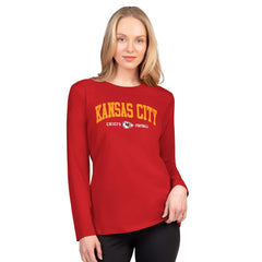 Kansas City Chiefs G-III 4Her by Carl Banks Women's Best Play Long Sleeve T-Shirt - Red on sale