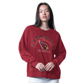 Arizona Cardinals G-III 4Her by Carl Banks Women's Oversized Feud Sweatshirt - Cardinal online