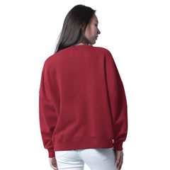 Arizona Cardinals G-III 4Her by Carl Banks Women's Oversized Feud Sweatshirt - Cardinal online