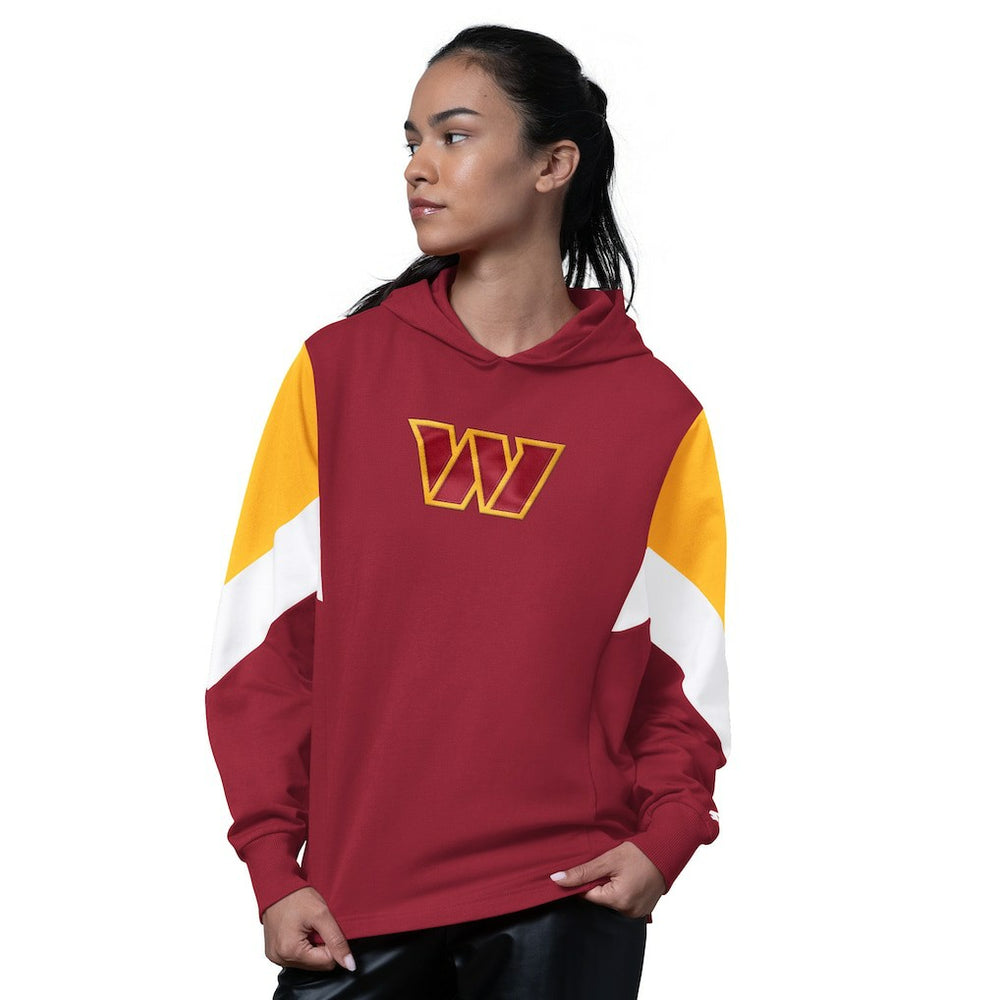 Washington Commanders Starter Women's Scrimmage Hoodie - Burgundy on sale