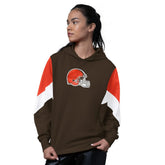 Cleveland Browns Starter Women's Scrimmage Hoodie - Brown for sale