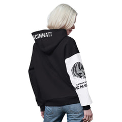 Cincinnati Bengals Starter Women's 4th Down Full-Zip Hoodie - Black on sale