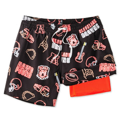Cleveland Browns Chubbies The Neon 5.5" Classic Lined Swim Trunks - Brown cheap
