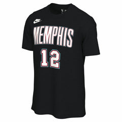 Ja Morant Memphis Grizzlies Unisex Name & Number T-Shirt - Classic Edition - Black shop