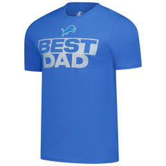 Detroit Lions Best Dad Father's Day T-Shirt - Blue outlet