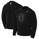 Brooklyn Nets Jordan Brand Statement Edition Sweatshirt - Black shop