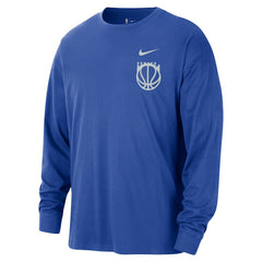 Orlando Magic 2025/26 City Edition Remix Essential Logo Long Sleeve T-Shirt - Blue shop