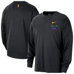 Denver Nuggets 2025/26 City Edition Remix Essential Logo Long Sleeve T-Shirt sale - Black online