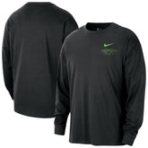 New Orleans Pelicans 2025/26 City Edition Remix Essential Logo Long Sleeve T-Shirt - Black sale
