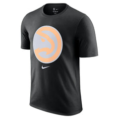 Atlanta Hawks 2025/26 City Edition Remix Essential Logo T-Shirt - Black sale