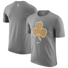 Boston Celtics 2025/26 City Edition Remix Essential Logo T-Shirt - Heather Gray shop