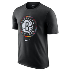 Brooklyn Nets 2025/26 City Edition Remix Essential Logo T-Shirt - Black online