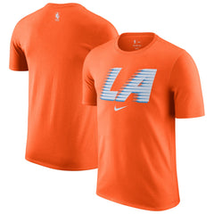LA Clippers 2025/26 City Edition Remix Essential Logo T-Shirt - Orange outlet