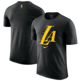 Los Angeles Lakers 2025/26 City Edition Remix Essential Logo T-Shirt - Black cheap