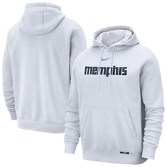 Memphis Grizzlies 2025/26 City Edition Essential Remix Club Hoodie - White outlet
