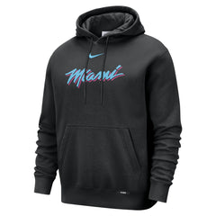 Miami Heat 2025/26 City Edition Essential Remix Club Hoodie - Black discount