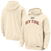 New York Knicks 2025/26 City Edition Essential Remix Club Hoodie - Natural outlet