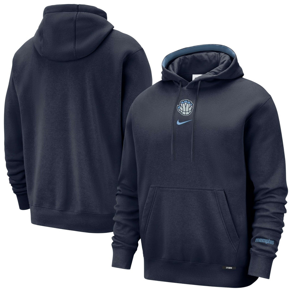 Memphis Grizzlies 2025/26 City Edition Courtside Remix Premium Hoodie - Navy discount
