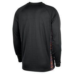 Brooklyn Nets 2025/26 City Edition Authentic Pregame Dri-FIT Long Sleeve Shooting T-Shirt - Black discount
