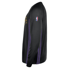 Los Angeles Lakers 2025/26 City Edition Authentic Pregame Dri-FIT Long Sleeve Shooting T-Shirt - Black outlet