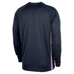Philadelphia 76ers 2025/26 City Edition Authentic Pregame Dri-FIT Long Sleeve Shooting T-Shirt - Navy discount