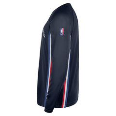 Philadelphia 76ers 2025/26 City Edition Authentic Pregame Dri-FIT Long Sleeve Shooting T-Shirt - Navy discount