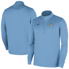 Memphis Grizzlies 2025/26 City Edition Remix Authentic Coaches Dri-FIT Half-Zip Top - Light Blue for sale