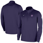 Sacramento Kings 2025/26 City Edition Remix Authentic Coaches Dri-FIT Half-Zip Top sale - Purple on sale