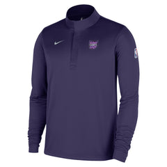 Sacramento Kings 2025/26 City Edition Remix Authentic Coaches Dri-FIT Half-Zip Top sale - Purple on sale