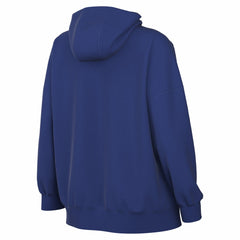 New York Knicks Women's 2025/26 City Edition Remix Premium Fleece Hoodie - Blue for sale