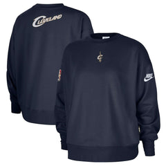 Cleveland Cavaliers Women's Classic Edition Hardwood Classics Premium Phoenix Fleece Sweatshirt sale - Navy for sale