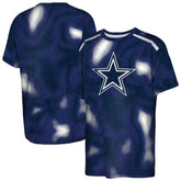 Dallas Cowboys Outerstuff Youth End Zone Dri-Tek T-Shirt - Navy cheap