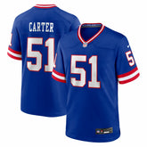 Abdul Carter New York Giants First Round Pick 2nd Alternate Game Jersey - Royal sale