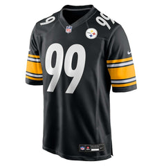 Derrick Harmon Pittsburgh Steelers 2025 NFL Draft First Round Pick Game Jersey - Black sale