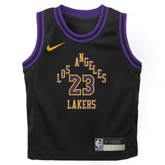 LeBron James Los Angeles Lakers Preschool 2025/26 City Edition Swingman Jersey - Black shop