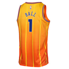 LaMelo Ball Charlotte Hornets Youth 2025/26 City Edition Swingman Jersey - Orange discount