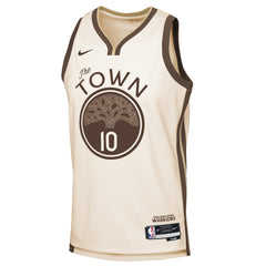 Jimmy Butler III Golden State Warriors Youth 2025/26 City Edition Swingman Jersey sale - Tan sale