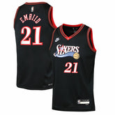 Joel Embiid Philadelphia 76ers Youth Swingman Jersey - Classic Edition - Black outlet
