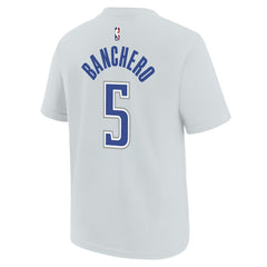 Paolo Banchero Orlando Magic Youth 2025/26 City Edition Name & Number T-Shirt - Silver cheap