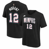 Ja Morant Memphis Grizzlies Youth Name & Number T-Shirt - Classic Edition - Black sale