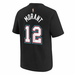 Ja Morant Memphis Grizzlies Youth Name & Number T-Shirt - Classic Edition - Black sale