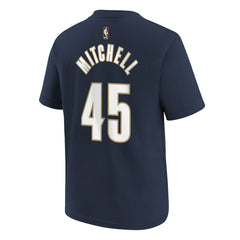 Donovan Mitchell Cleveland Cavaliers Youth Name & Number T-Shirt sale - Classic Editi- Navy shop
