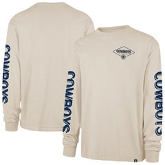 Dallas Cowboys '47 Cairn Ravine Foundation Long Sleeve T-Shirt - Tan for sale