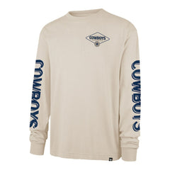 Dallas Cowboys '47 Cairn Ravine Foundation Long Sleeve T-Shirt - Tan for sale