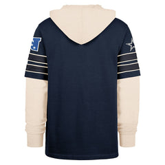 Dallas Cowboys '47 Split Zone Cornerback Duo Hoodie - Navy outlet