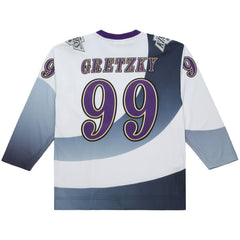 Wayne Gretzky Los Angeles Kings Mitchell & Ness Big & Tall 1995-96 Blue Line 2.0 Jersey - White Jerseys