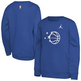 Orlando Magic Jordan Brand Youth Courtside Statement Edition Sweatshirt - Royal outlet