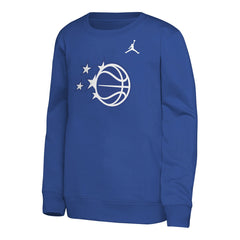Orlando Magic Jordan Brand Youth Courtside Statement Edition Sweatshirt - Royal outlet